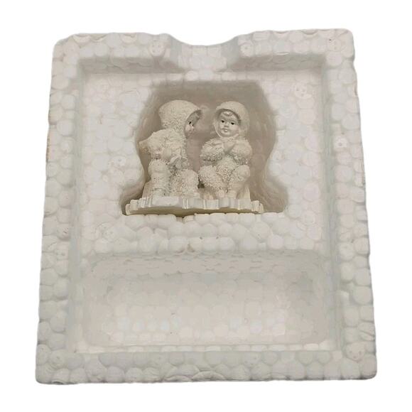 Vtg Snowbabies Dept. 56 This Will Cheer You Up Pewter Miniatures 7639-2 U311 - Picture 9 of 12